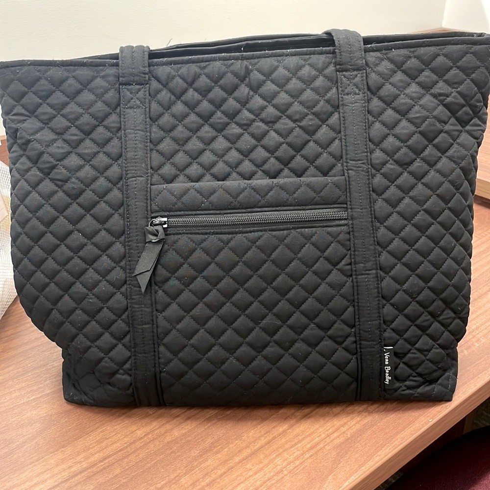 Large Vera Bradley Cotton Tote Bag.  Like new.